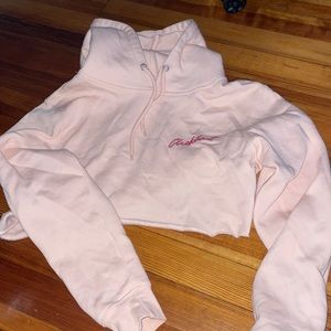 Clickbait cropped hoodie